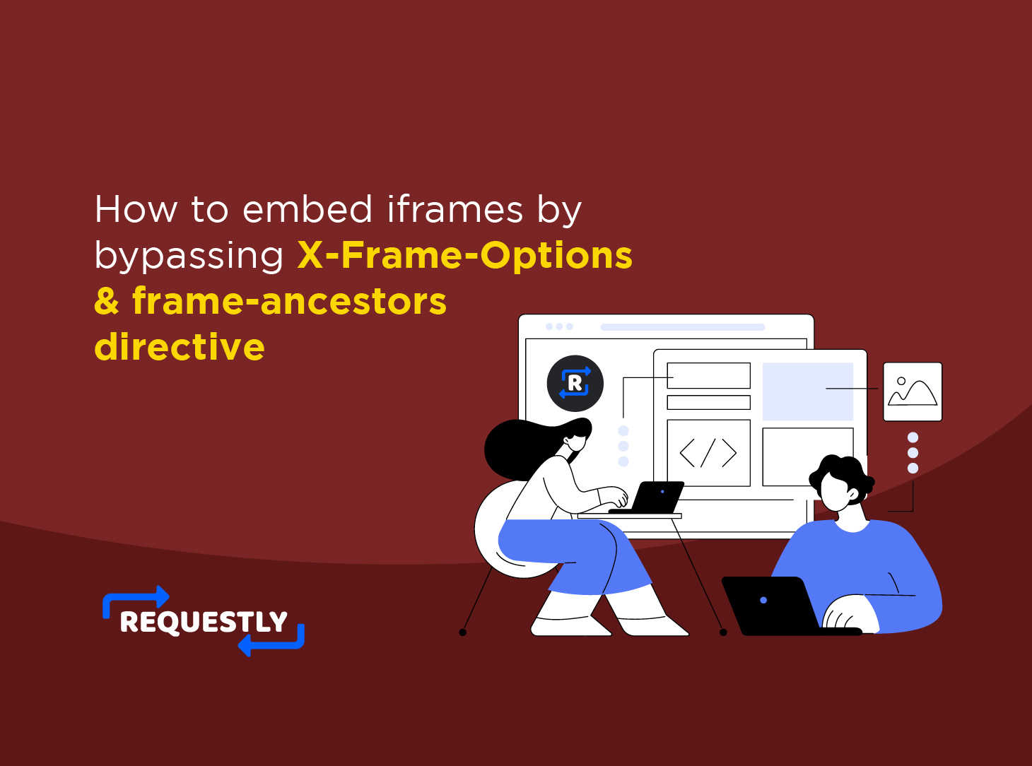 How to embed iframes by bypassing XFrameOptions and frameancestors